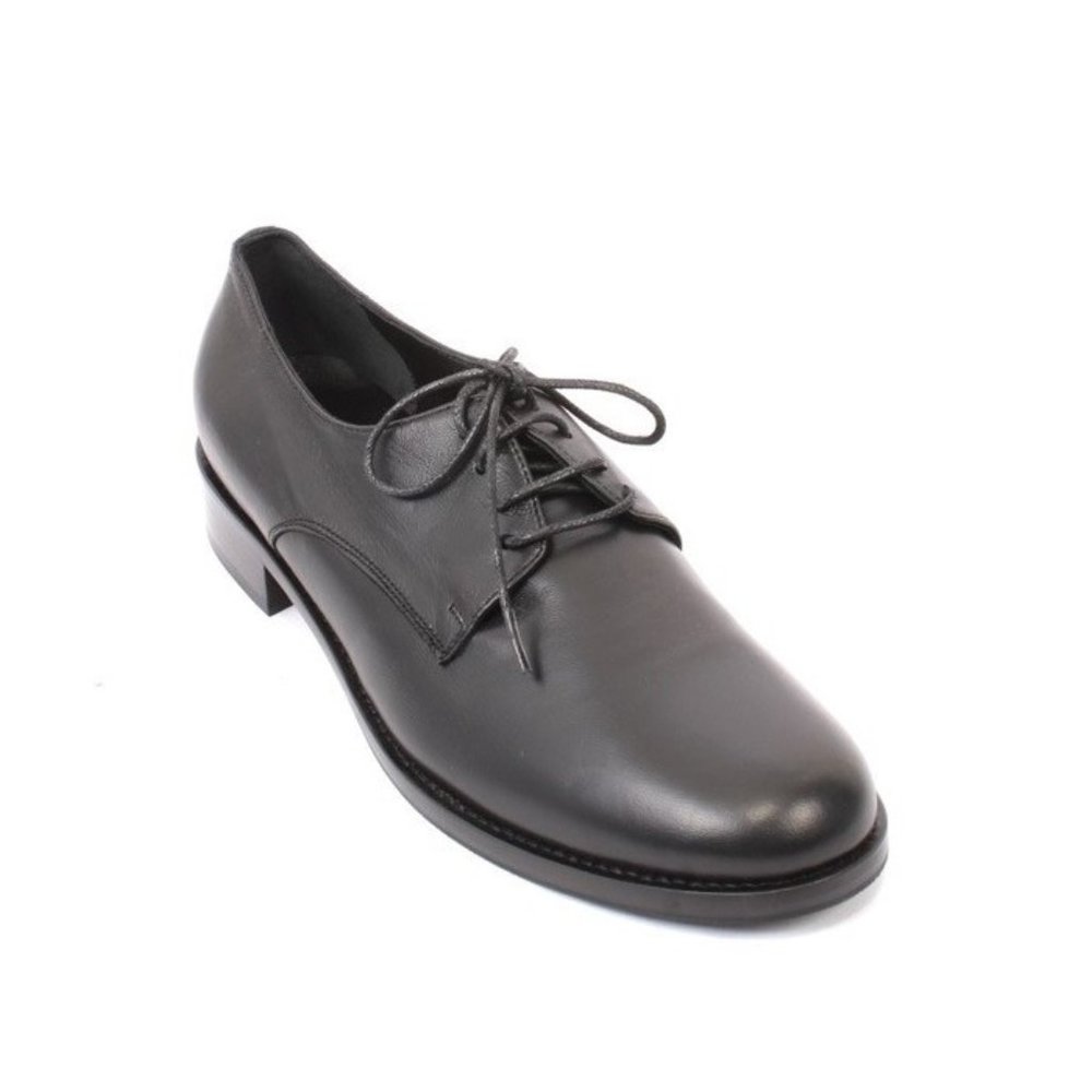 Gianni Ferrante 307 Black Leather Comfort Shoes